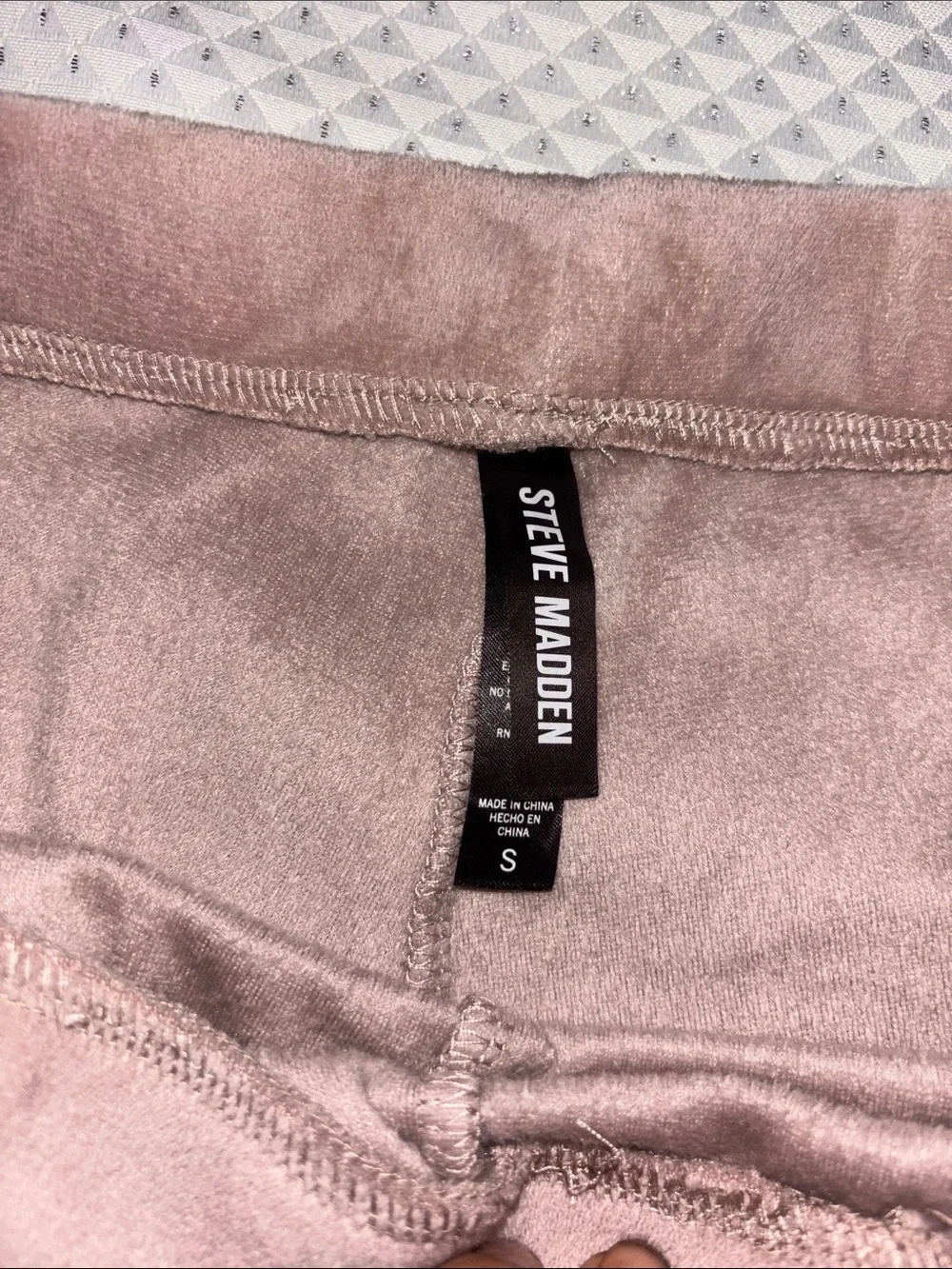 Steve Madden Men's Taupe-Mauve Jogger Pants